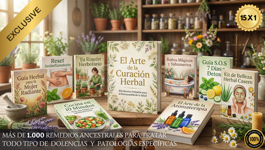 El Arte de la Curación Herbal Tomo I: +300 Remedios Naturales para Dolencias Comunes: Digestión, Inflamación, Ansiedad, Resfríos, Dolores y Bienestar Diario